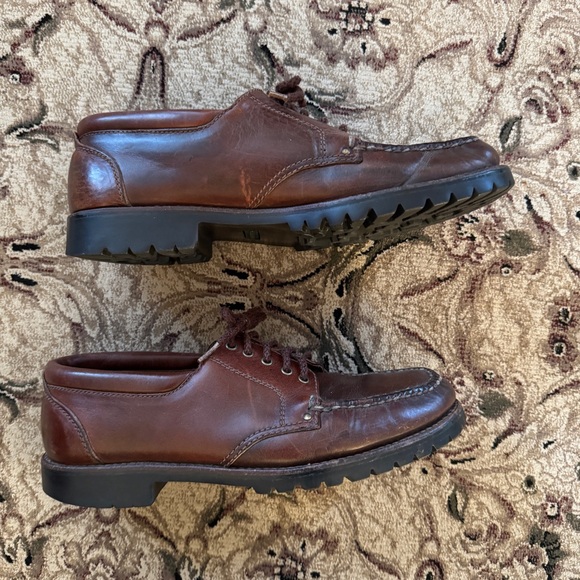 ? Cole Haan Country Brown Leather Lace-up Oxfords, Size 9.5 M main image 4